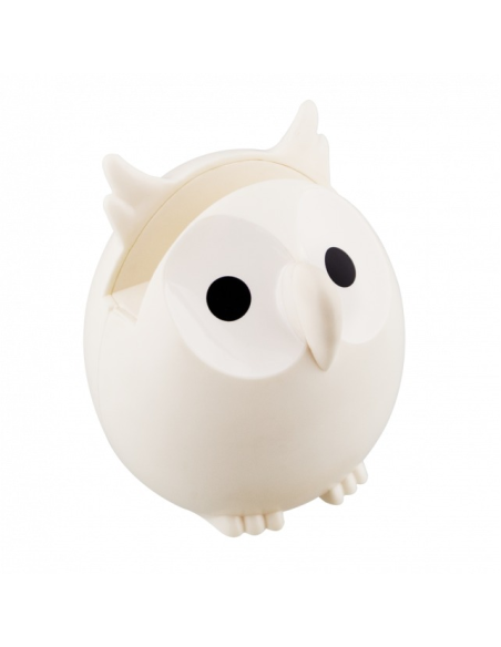 Poggia Occhiali GUFO Bianco 🦉 – Portaocchiali Stabile e Decorativo Py