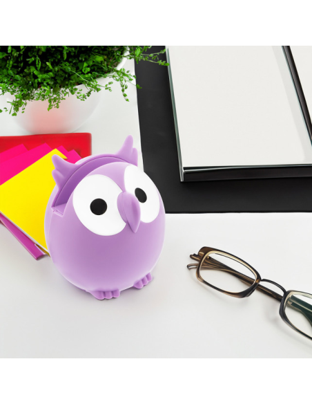 Poggia Occhiali GUFO Lilla 💜🦉 – Portaocchiali Decorativo e Stabile
