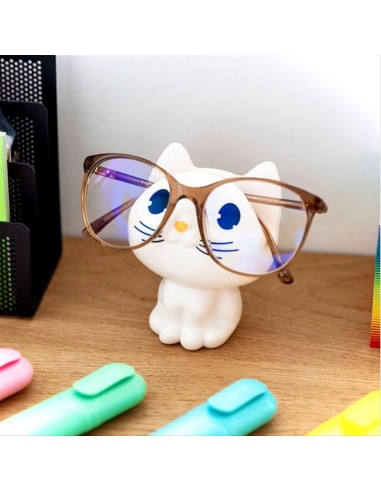 Poggia Occhiali GATTO Bianco 🤍🐱 – Portaocchiali Decorativo e Funzion