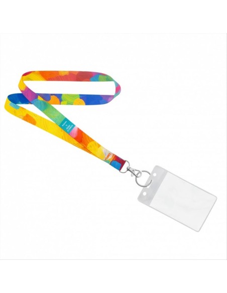 Laccetto Portachiavi Badge PALETTE – Sicurezza e Stile Colorato!