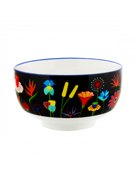 Ciotola in Porcellana JARDIN FLEURI: Un Fiorire di Gusto e Stile sulla