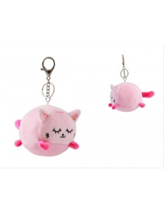 Portachiavi Plush GATTO ROSA 🐱💖 – Tenero, Kawaii e Morbidissimo | iT