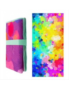 Telo Mare in Microfibra PALETTE 🎨 75x150cm – Leggero, Assorbente e Su