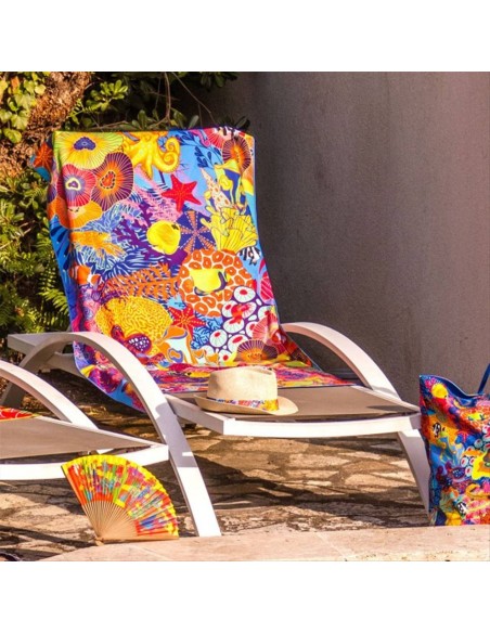 Telo Mare in Microfibra RÉCIF 🌊 75x150cm – Morbido, Compatto e Ispira