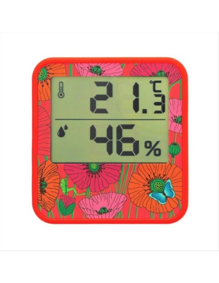 Termometro Digitale Cosy Coquelicots 🌺 – Monitoraggio Temperatura e U