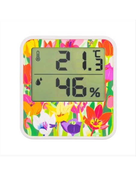 Termometro Digitale Cosy Tulipes 🌷 – Monitoraggio Temperatura e Umidi