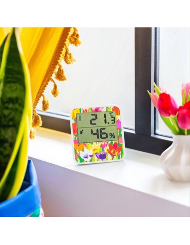 Termometro Digitale Cosy Tulipes 🌷 – Monitoraggio Temperatura e Umidi