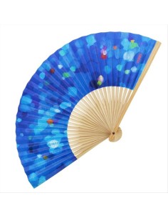 Ventaglio BLU PALETTE 🌬️ – Rinfresca con Stile e Allegrezza | Pylones