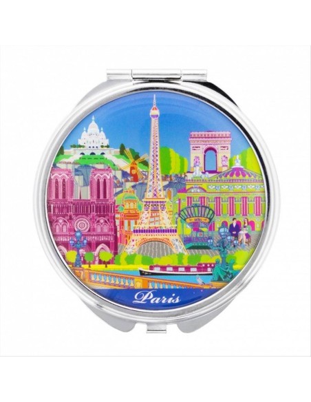 Specchietto da Borsetta PARIGI 🇫🇷 – Eleganza Parigina e Praticità