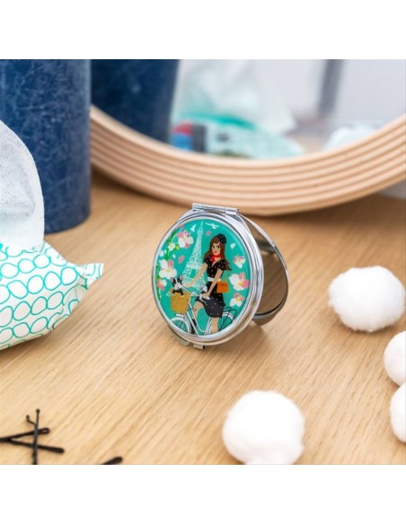 Specchietto da Borsetta PARIS2 💄 – Eleganza e Praticità in Tasca | Py