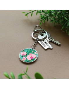 Portachiavi My Keys ORCHID BLU 🌸 – Eleganza e Stile in Ogni Dettaglio
