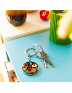 Portachiavi My Keys JARDIN FLEURI 🌸 – Stile e Allegria in Ogni Dettag 2