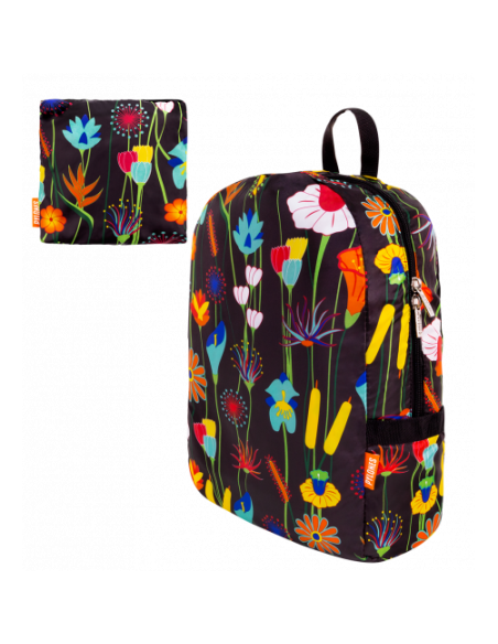 Zaino Ripiegabile JARDIN FLEURI 🌸 – Praticità e Stile per Ogni Avvent
