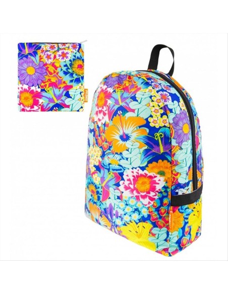 Zaino Ripiegabile BOUQUET 🌸 – Stile e Praticità Floreale per Ogni Gio
