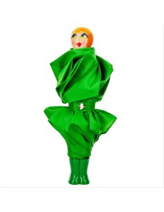 Ombrello Pieghevole Dama Verde ☔ – Eleganza e Praticità sotto la Piogg