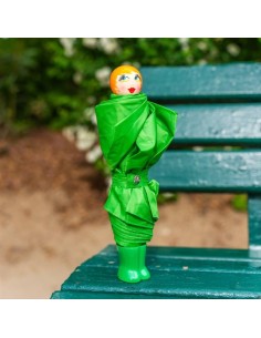 Ombrello Pieghevole Dama Verde ☔ – Eleganza e Praticità sotto la Piogg 2