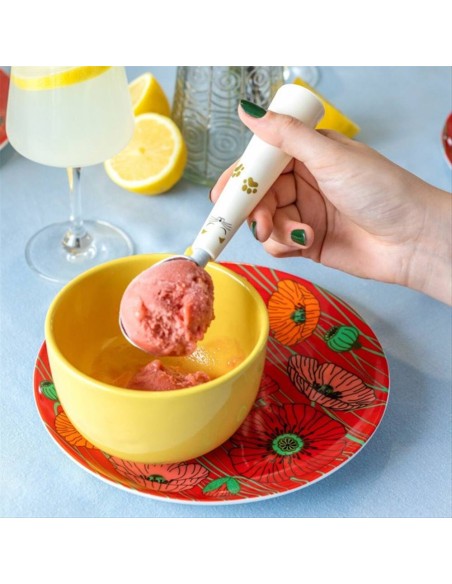 Cucchiaio per Gelato GATTO Bianco 🍦🐾 – Eleganza e Divertimento
