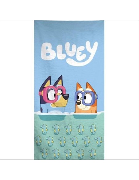 Telo Mare 70x140cm BLUEY 🐾 – Relax e Divertimento