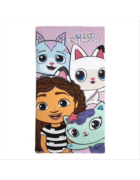 Telo mare Gabby’s Dollhouse – 70x140 cm, colore e magia per l’estate!