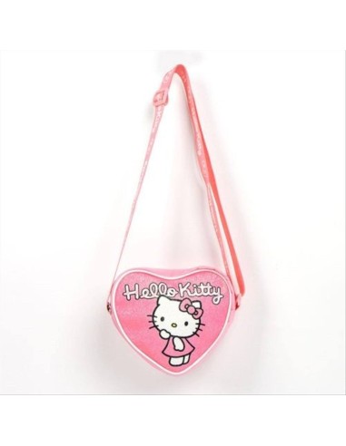 Borsa a tracolla cuore Hello Kitty – 15x14x4 cm, glitter e dolcezza se