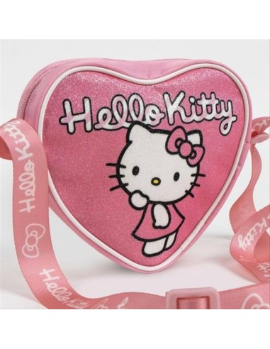 Borsa a tracolla cuore Hello Kitty – 15x14x4 cm, glitter e dolcezza se