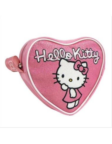 Borsa a tracolla cuore Hello Kitty – 15x14x4 cm, glitter e dolcezza se