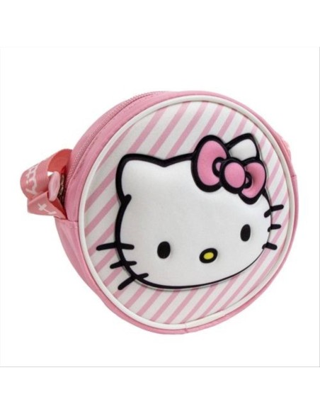 Borsa a tracolla Hello Kitty Face 3D – 13x13 cm, mini e adorabile!