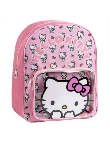 Zaino Hello Kitty con doppia tasca – 30x25x12 cm, comodo e super adora