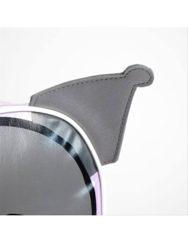 Zaino olografico Kuromi – 26x32 cm, grinta e glitter per ogni giornata