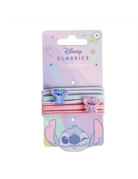 Set Elastici per Capelli 8pz STITCH 🐾 – Stile e Comfort Disney
