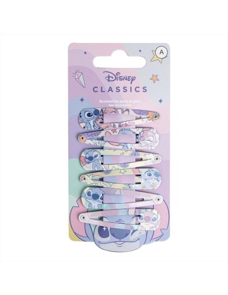 Clip per Capelli STITCH 🐾 – Set di 6 Fermagli Disney Lilo E Stitch | 