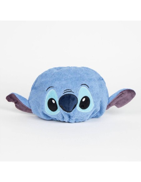 Cuffia Asciugamano per Capelli in Microfibra STITCH 🐾 – Comfort e Sti