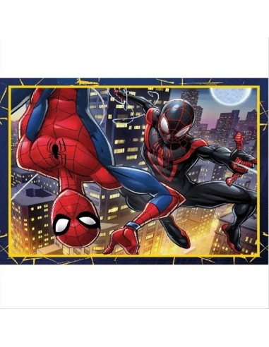 Puzzle 4 in 1 Spiderman Clementoni – SuperColor, dai 3 anni in su