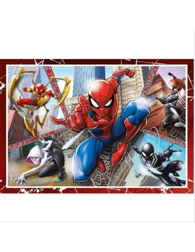 Puzzle 4 in 1 Spiderman Clementoni – SuperColor, dai 3 anni in su