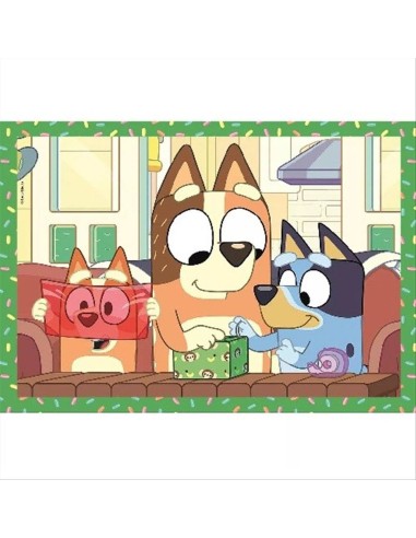 Puzzle 4 in 1 Bluey Clementoni – Dai 3 anni in su
