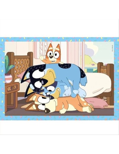 Puzzle 4 in 1 Bluey Clementoni – Dai 3 anni in su