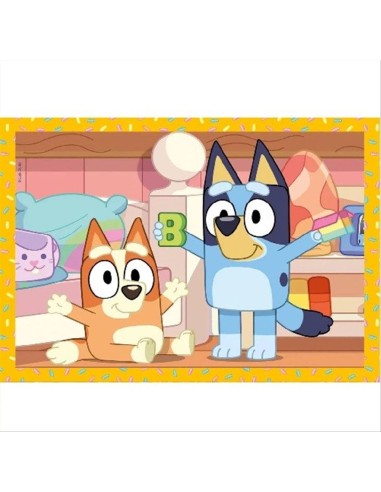 Puzzle 4 in 1 Bluey Clementoni – Dai 3 anni in su