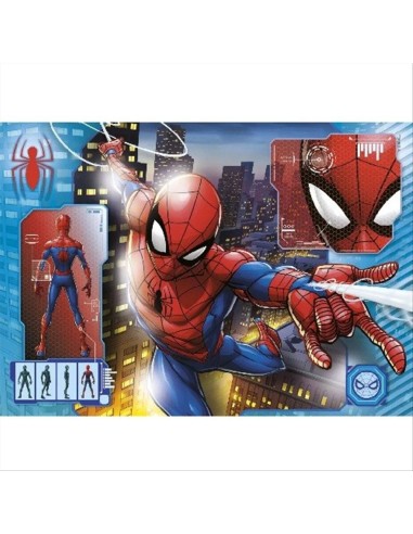 Set Puzzle 2 x 60 pezzi SPIDERMAN Clementoni