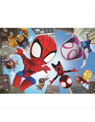 Puzzle 104 pezzi Spiderman United Clementoni – SuperColor, dai 4 anni