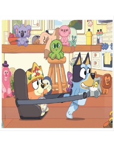Puzzle 2x60 pezzi Bluey Imagination Clementoni – SuperColor, dai 4 ann