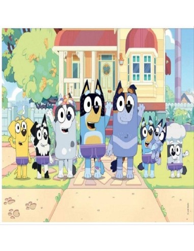 Puzzle 2x60 pezzi Bluey Imagination Clementoni – SuperColor, dai 4 ann