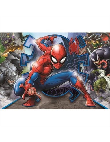 Puzzle 104 pezzi Spiderman contro tutti Supercolor