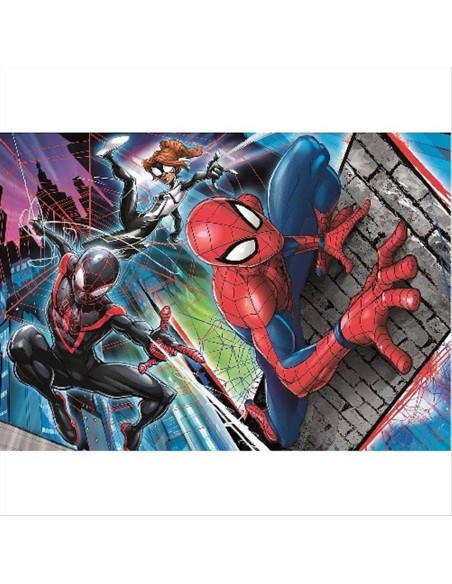 Puzzle 60 pezzi SPIDERMAN Trio in Action Clementoni 4+