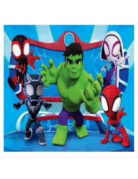 Puzzle 60 pezzi SPIDEY and amazing friends Clementoni +4