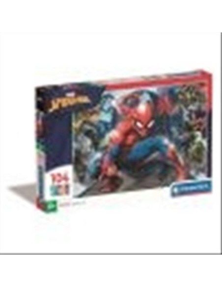 Puzzle 104 pezzi Spiderman contro tutti 38x27 Supercolor