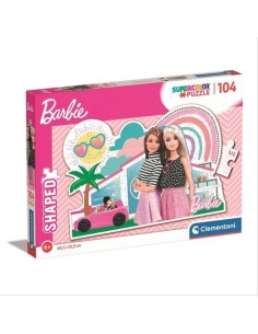 Puzzle 104 pezzi Barbie Supercolor