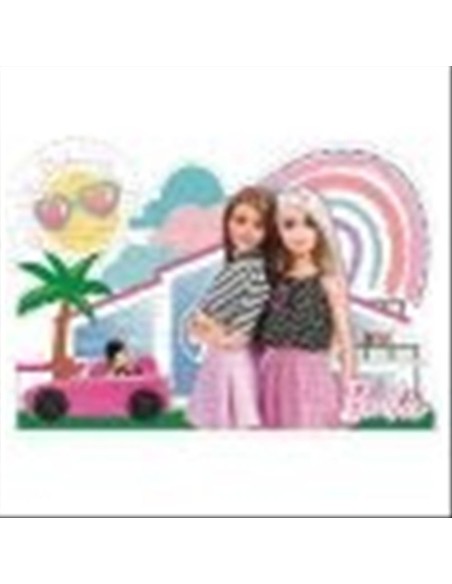 Puzzle 104 pezzi Barbie Supercolor