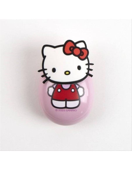 Spazzola per capelli compatta 3D Hello Kitty – 9x7 cm, adorabile e pro