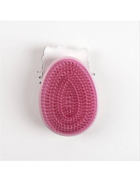 Spazzola per capelli compatta 3D Hello Kitty – 9x7 cm, adorabile e pro
