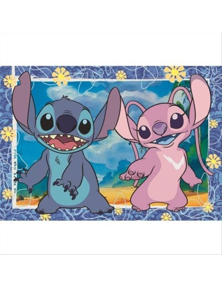 Puzzle 104 pezzi Stitch e Angel – Clementoni SuperCollezione Disney 🧩